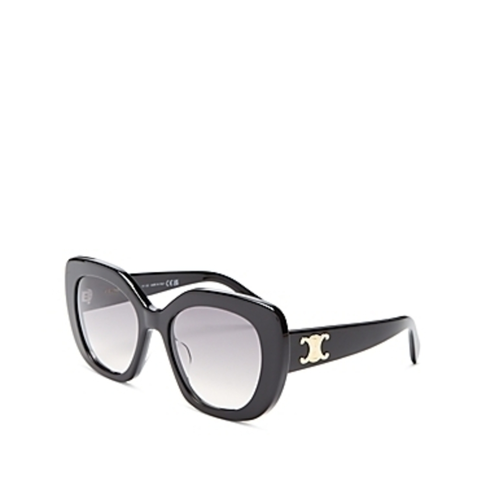 Celine CL40226U Sunglasses Gradient Smoke Acetate/Metal